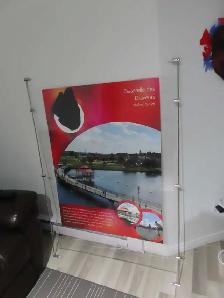 2 Panneaux de plexiglass