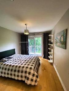 4 1/2 MEUBLÉ, 2 CHAMBRES FERMÉES,  2 BALCONS - Photo 8
