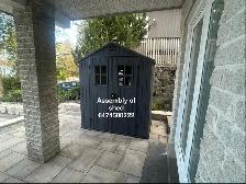 assembly of shed - Photo 3