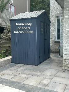 assembly of shed - Photo 4
