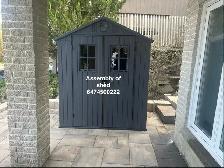 assembly of shed - Photo 7
