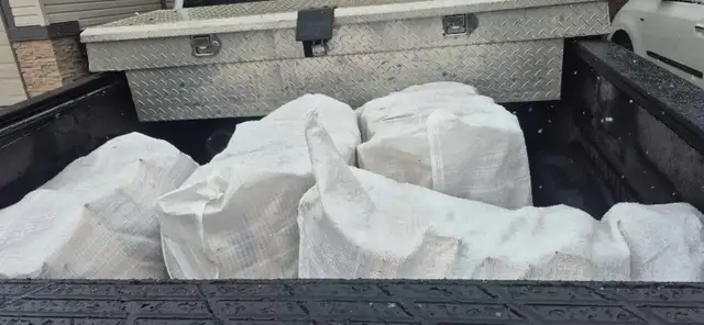 4 bags of birch/tamarack delivered to you