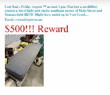 lost VW beetle seat