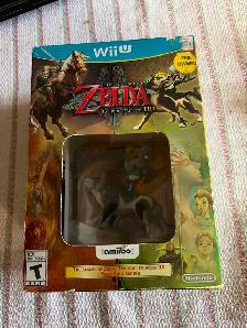 Wolf Link Amiibo Figure (Zelda Twilight Princess) - No Game