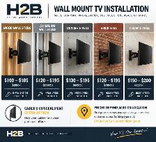 TV Wall Mount Installation / Installation Télévision murale - Photo 2