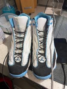 Nike Air Jordan Pro Strong - White/Black/Blue - Size 12