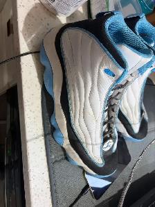 Nike Air Jordan Pro Strong - White/Black/Blue - Size 12 - Photo 5