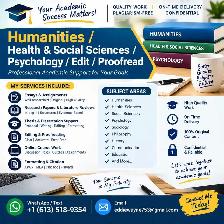 Humanities/Health & Social Sciences/Psychology/Edit/Proofread