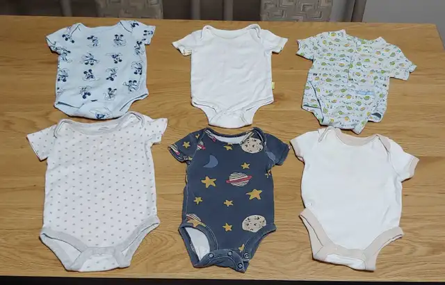 6 Baby Onesies