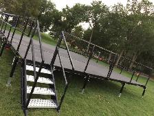 Selling STAGE- Renting mobile STAGE 24’ x 24‘ it is with removab