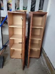 Excellent shape twin solid oak cabinets - Photo 2