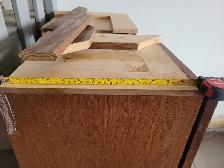 Excellent shape twin solid oak cabinets - Photo 5