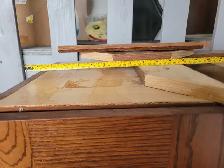 Excellent shape twin solid oak cabinets - Photo 6