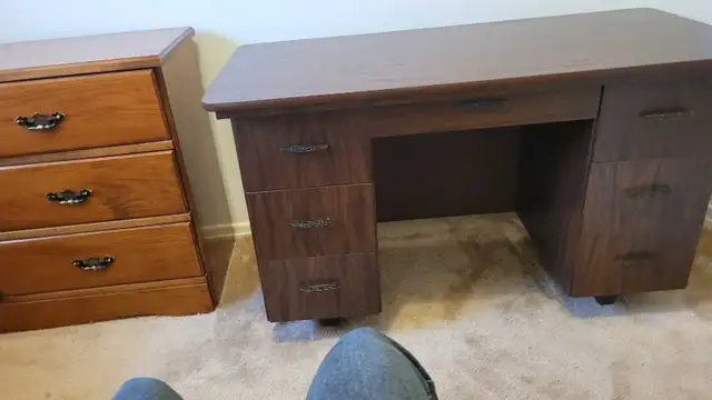 Dark Wooden Desk
