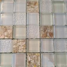 Luxury Glass & Natural Shell Mosaic Tile – Exclusive Design - Photo 2