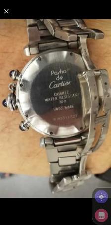 Cartier Pasha 1997 wrist watch..stainless steel. - Photo 2