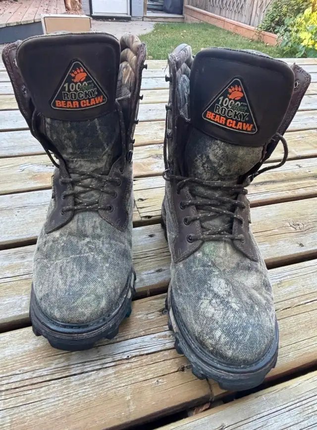 Rocky Camo Hunting Boots