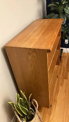Mid century TEAK TECK. Buffet, vitrine, console disques vinyle, - Photo 7
