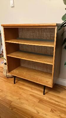 Mid century TEAK TECK. Buffet, vitrine, console disques vinyle, - Photo 8