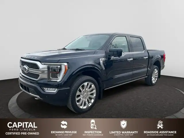 2021 Ford F-150 Limited Low Kms one owner