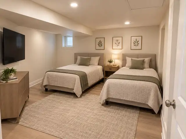 2 Bedroom Brand new Leagal basement  for Rent