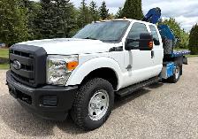 2014 FORD F350  DIESEL PM 3023P CRANE/PICKER/TILT DECK - Photo 3