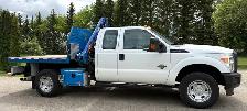 2014 FORD F350  DIESEL PM 3023P CRANE/PICKER/TILT DECK - Photo 6