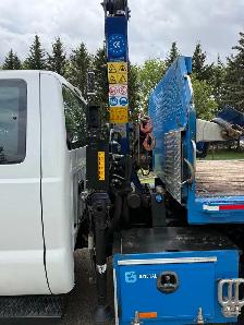 2014 FORD F350  DIESEL PM 3023P CRANE/PICKER/TILT DECK - Photo 12
