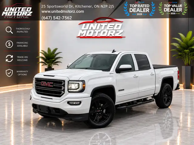 2017 GMC Sierra 1500 SLE ELEVATION CREW CAB 4WD 5.3L V8~SAFETY C