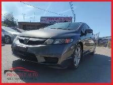 2009 Honda Civic LX-S 211KM CERTIFIED-WARRANTY