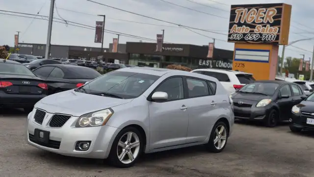 2009 Pontiac Vibe TOYOTA MATRIX ENGINE, 191KMS, AUTO, CERTIFIED