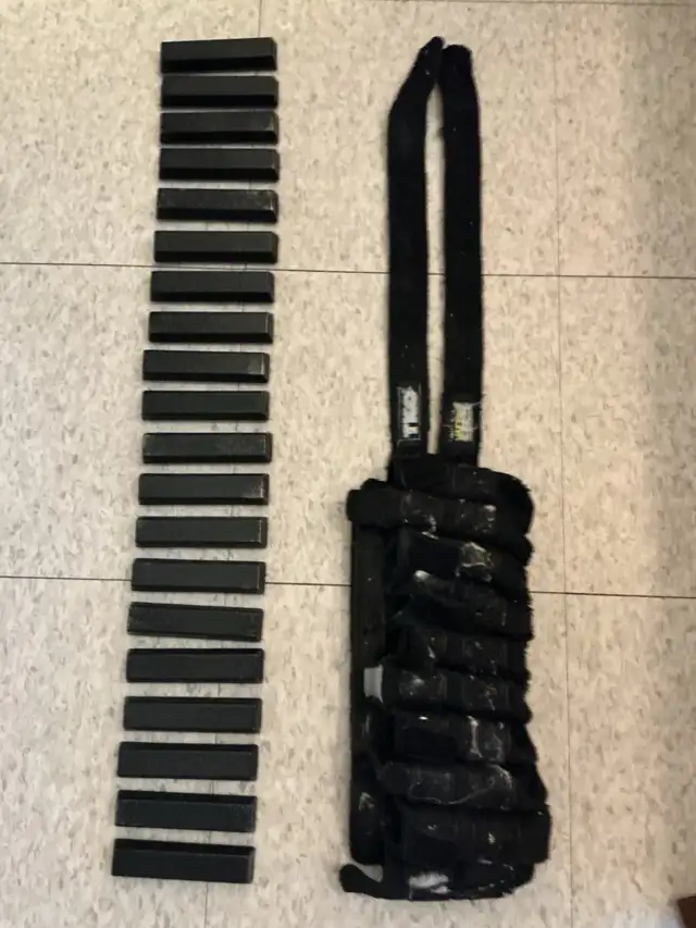 2 TKO 20 lb Adjustable Ankle Weights.