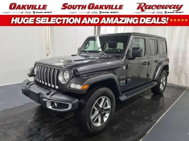2022 Jeep Wrangler 4DR SAHARA | CLEAN CARFAX | NO ACCIDENTS |
