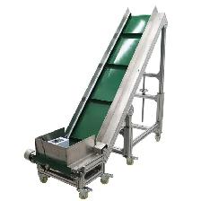 78.7'L x 15.7'W Powered PVC Belt Incline Conveyor 230495 - Photo 3