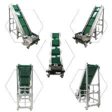 78.7'L x 15.7'W Powered PVC Belt Incline Conveyor 230495 - Photo 7