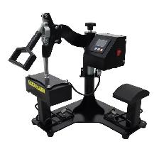 110V Hand Shake Two Stations Hat Cap Heat Press Machine 110208 - Photo 3