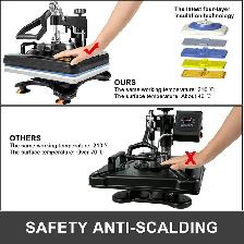5in1 Heat Press Sublimation Transfer Machine 110393 - Photo 7