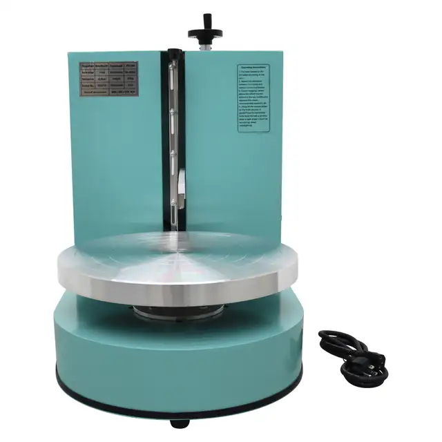 6-14 Inch Green Cake Cream Spreader Coating Machine 110V 239754
