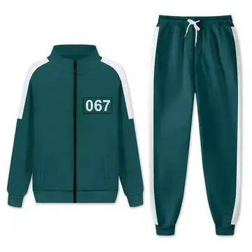 Squid Green Suit Costume For Cosplay/Events