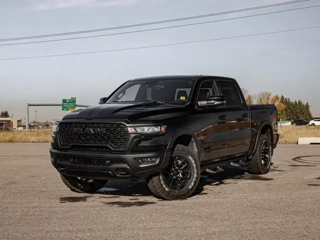 2025 Ram 1500 RARE REBEL X EDITION CREWCAB 4X4 LEATHER SUNROOF