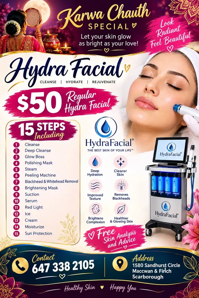 Hydra Facial (only female)
