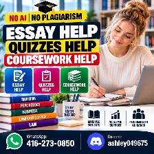 NO AI NO PLAGIARISM ESSAY HELP, QUIZZES HELP, COURSEWORK HELP #1