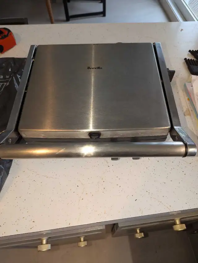 Grille Plaque cuisson panini Breville Ikon