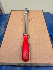 Mac Tools VR15PA 1/2' Drive PEAR Head Ratchet Red Handle 30 Toot - Photo 2