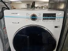 Apartment Size Samsung 24' White Stackable Washer & Dryer Set - Photo 6