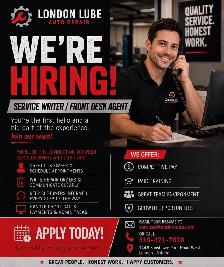 service writer / front desk agent