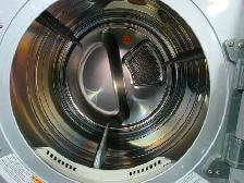 LG Grey Square Door FrontLoad Stackable Washer And Dryer Set - Photo 7