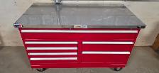Storloc industrial rolling tool cabinet.