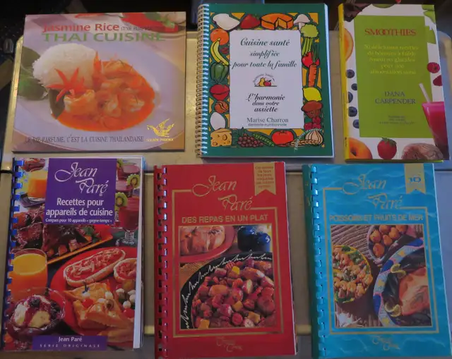 LIVRES DE RECETTES AU CHOIX TB ETAT