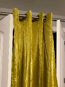 Bedroom drapes